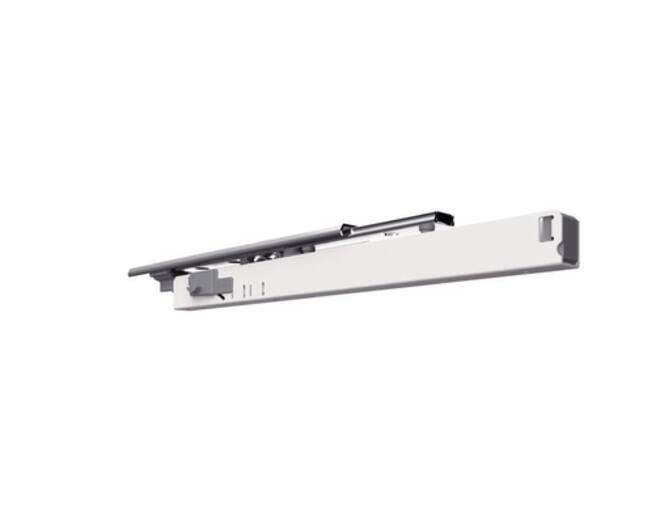 Coulissenbeslag 750mm, draagkracht 120kg.
